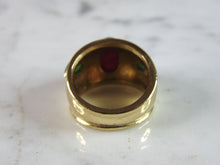 Load image into Gallery viewer, Womens Vintage Estate 18k Yellow Gold Modernist Ring 12.1g E2603