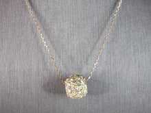 Load image into Gallery viewer, Womens Vintage Estate 14K Yellow Gold Modernist Pendant Necklace 5g E2618