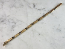 Load image into Gallery viewer, Womens Vintage Estate 14K Yellow Gold Modernist Bracelet 10.1g  E2621