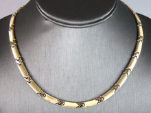 Load image into Gallery viewer, Womens Vintage Estate 14K Yellow Gold Modernist Necklace 22.1g E2633