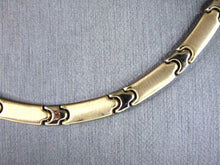 Load image into Gallery viewer, Womens Vintage Estate 14K Yellow Gold Modernist Necklace 22.1g E2633