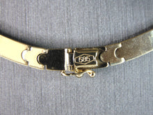 Load image into Gallery viewer, Womens Vintage Estate 14K Yellow Gold Modernist Necklace 22.1g E2633