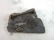 Load image into Gallery viewer, Womens Vintage Estate Sterling Silver Zebra Brooch 13.9g E2670
