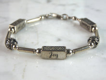 Load image into Gallery viewer, Womens Vintage Estate Sterling Silver Modernist Bracelet 15.8g E2680