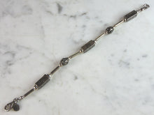 Load image into Gallery viewer, Womens Vintage Estate Sterling Silver Modernist Bracelet 15.8g E2680