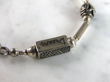 Load image into Gallery viewer, Womens Vintage Estate Sterling Silver Modernist Bracelet 15.8g E2680