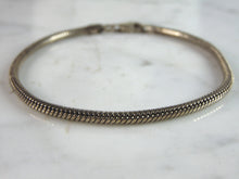 Load image into Gallery viewer, Womens Vintage Estate Sterling Silver Modernist Bracelet 12.1g E2682