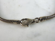 Load image into Gallery viewer, Womens Vintage Estate Sterling Silver Modernist Bracelet 12.1g E2682