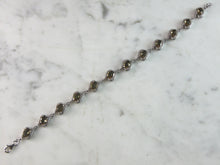 Load image into Gallery viewer, Womens Vintage Estate Sterling Silver Modernist Citrine Bracelet 15.4g E2692