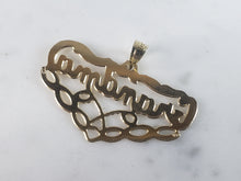 Load image into Gallery viewer, Womens Vintage Estate 14K Yellow Gold "Grandma" Pendant 1.1g E2716