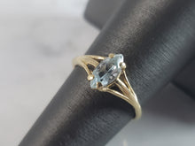 Load image into Gallery viewer, Womens Vintage Estate 14K Yellow Gold Topaz Ring 2.4g #E2730