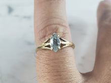 Load image into Gallery viewer, Womens Vintage Estate 14K Yellow Gold Topaz Ring 2.4g #E2730