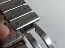 Load image into Gallery viewer, Vintage Unisex Stainless Auto Cartier Santos Galbe Watch 2319  E27