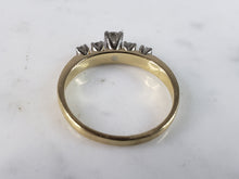Load image into Gallery viewer, Womens Vintage Estate 14k Gold Diamond Ring 2.4g E2819