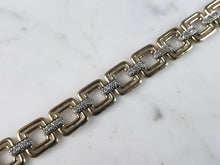 Load image into Gallery viewer, Womens Vintage Estate 10K Gold Diamond Tennis Bracelet  13.5g E2850