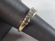 Load image into Gallery viewer, Womens Vintage Estate 14k Gold Keepsake Diamond Ring 4.0g E2931