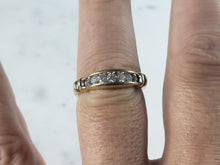 Load image into Gallery viewer, Womens Vintage Estate 14k Gold Keepsake Diamond Ring 4.0g E2931
