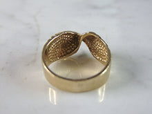 Load image into Gallery viewer, Womens Vintage Estate 14k Yellow Gold Modernist Ring 4g E2969