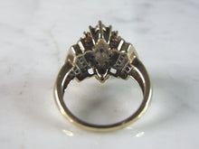 Load image into Gallery viewer, Womens Vintage Estate 10K Yellow Gold Diamond Ring, 5.6g E2970