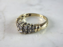 Load image into Gallery viewer, Womens Vintage Estate 14K Yellow Gold Diamond Ring, 4.2g E2971