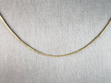 Load image into Gallery viewer, Womens Vintage Estate Fine 18K Yellow Gold Box Link Necklace 4.0g E2978