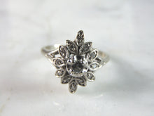 Load image into Gallery viewer, Womens Vintage Estate 14K White Gold Diamond Ring, 5.3g E2985