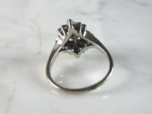 Load image into Gallery viewer, Womens Vintage Estate 14K White Gold Diamond Ring, 5.3g E2985