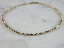 Load image into Gallery viewer, Womens Vintage Estate 14K Yellow Gold Ankle Bracelet 4g E2999