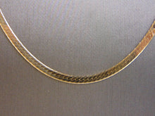 Load image into Gallery viewer, Womens Vintage Estate 14K Yellow Gold Herringbone 30" Necklace 12.8g E3007