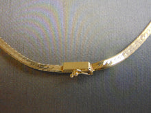 Load image into Gallery viewer, Womens Vintage Estate 14K Yellow Gold Herringbone 30" Necklace 12.8g E3007