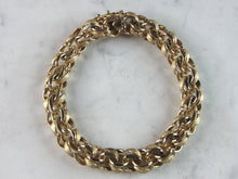 Load image into Gallery viewer, Womens Vintage Estate 14K Yellow Gold Bracelet 33.1g E3099