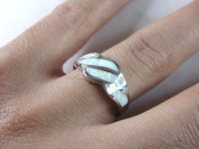 Load image into Gallery viewer, Womens Sterling Silver Modernist Opal Ring 4.1g E3197