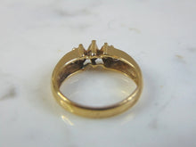 Load image into Gallery viewer, Vintage Estate Women&#39;s 14K Yellow Gold, Diamond Ring, 2.7g E3236
