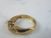 Load image into Gallery viewer, Vintage Estate Women&#39;s 14K Yellow Gold, Diamond Ring, 2.7g E3236