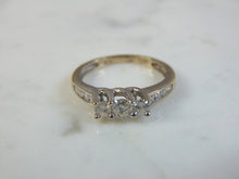 Load image into Gallery viewer, Vintage Estate Women&#39;s 14K White Gold, Diamond Ring, 2.0g E3238