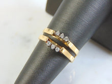 Load image into Gallery viewer, Vintage Estate Women&#39;s 14K Yellow Gold, Diamond Ring, 3.5g E3263