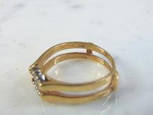 Load image into Gallery viewer, Vintage Estate Women&#39;s 14K Yellow Gold, Diamond Ring, 3.5g E3263