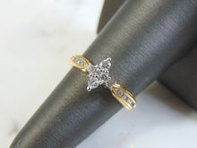 Load image into Gallery viewer, Vintage Estate Women&#39;s 14K Yellow Gold, Diamond Ring, 3.6g E3266