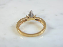 Load image into Gallery viewer, Vintage Estate Women&#39;s 14K Yellow Gold, Diamond Ring, 3.6g E3266