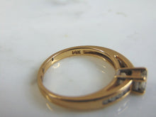 Load image into Gallery viewer, Vintage Estate Women&#39;s 14K Yellow Gold, Diamond Ring, 3.3g E3267