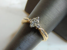 Load image into Gallery viewer, Vintage Estate Women&#39;s 14K Yellow Gold, Diamond Ring, 3.9g E3268