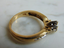 Load image into Gallery viewer, Vintage Estate Women&#39;s 14K Yellow Gold, Diamond Ring, 3.9g E3268