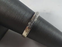 Load image into Gallery viewer, Womens Vintage Estate 10K White Gold Diamond Ring 2.2g #E3271
