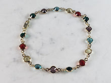 Load image into Gallery viewer, Womens Vintage Estate 14K Yellow Gold Anklet Bracelet, 4.8g E3290