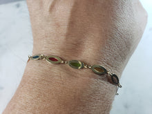Load image into Gallery viewer, Womens Vintage Estate 14K Yellow Gold Anklet Bracelet, 4.3g E3292