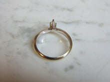 Load image into Gallery viewer, Vintage Estate Women&#39;s 14K White Gold, Marquis Diamond Ring, 2.1g E3300