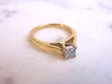 Load image into Gallery viewer, Womens Vintage Estate 14k Yellow Gold Diamond Ring 4.7g  #E3333