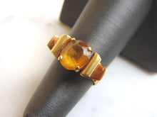 Load image into Gallery viewer, Womens Estate 14K Yellow Gold Ring w/ Citrine Stone ? 4.2g #E3344