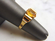 Load image into Gallery viewer, Womens Estate 14K Yellow Gold Ring w/ Citrine Stone ? 4.2g #E3344