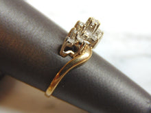 Load image into Gallery viewer, Vintage Estate Women&#39;s 14K Yellow Gold Diamond Cluster Ring, 3.2g E3346